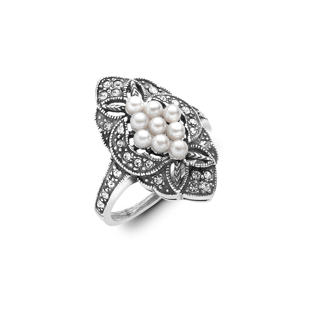 Timeless Classics Victoriana Pearl Ring