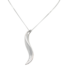 Load image into Gallery viewer, Sterling Silver Pendant With an Abstract Design
