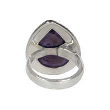 Load image into Gallery viewer, Teardrop Shaped Tiffany Sterling Silver Ring
