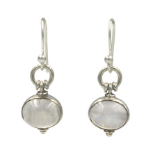 Load image into Gallery viewer, Oval Shaped simple but elegant earring with a cabochon stone
