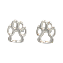 Load image into Gallery viewer, Sterling silver Paw Stud Earring

