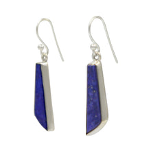 Load image into Gallery viewer, Simple Art Deco Lapis Lazuli Earring

