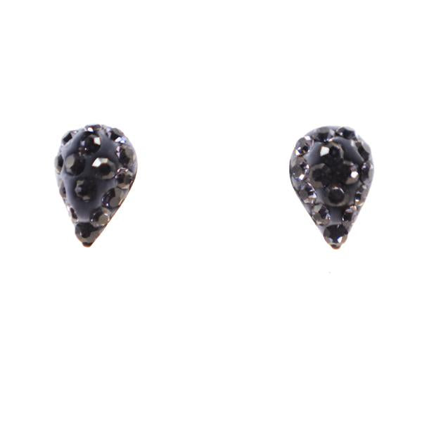 Earrings Black Zirconia